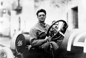 Young-Enzo-Ferrari-driving-Alpa