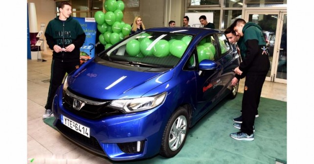HONDA SPONSORS KAE PANATHINAIKOS