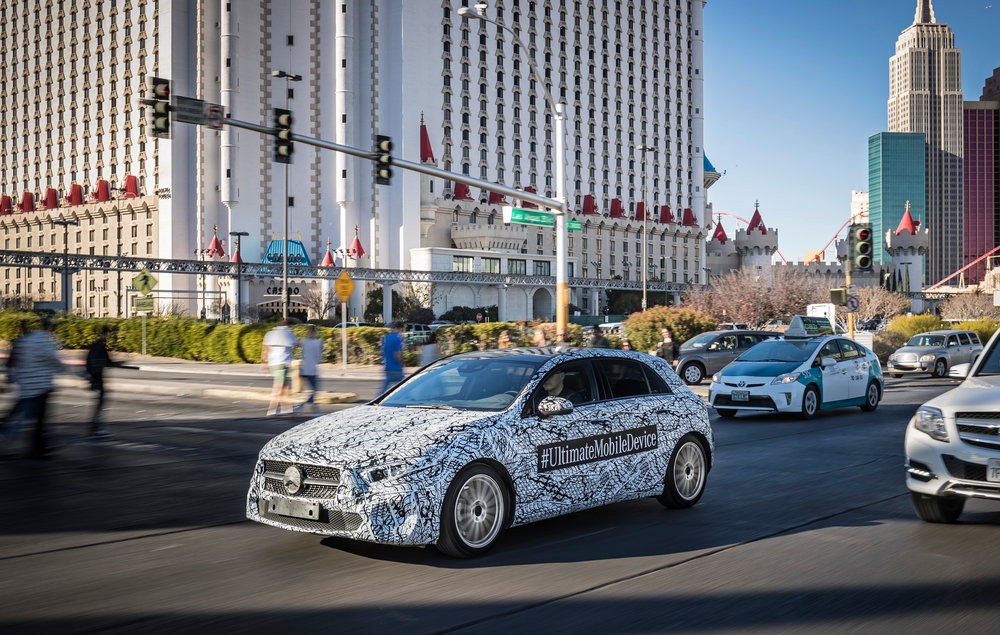 Mercedes-Benz auf der Consumer Electronics Show (CES, 2018) in Las Vegas//Mercedes-Benz at the Consumer Electronics Show (CES, 2018) in Las Vegas