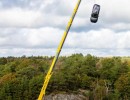 Volvo Cars drops new cars from 30 metres to help rescue services save lives