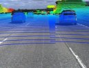 LiDAR Point Cloud Projected on Image