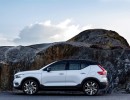 Volvo XC40 Recharge P8 AWD in Glacier Silver