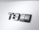 Emblem Twin Engine T8 Volvo S90/V90 Inscription White