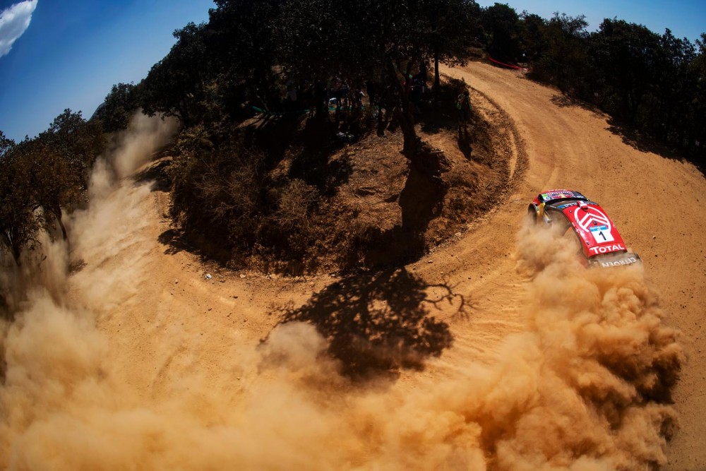 Sebastien Ogier (FRA) Julien Ingrassia (FRA) of team Citroen Total WRT is seen racing at special stage 3 during the World Rally Championship Mexico in Leon, Mexico on March 8, 2019 // Jaanus Ree/Red Bull Content Pool // AP-1YNS6YQEN1W11 // Usage for editorial use only // Please go to www.redbullcontentpool.com for further information. //