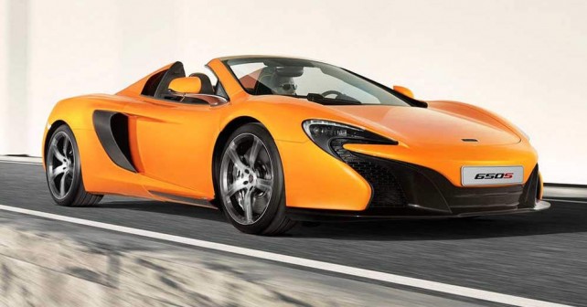 McLaren 650S Spider