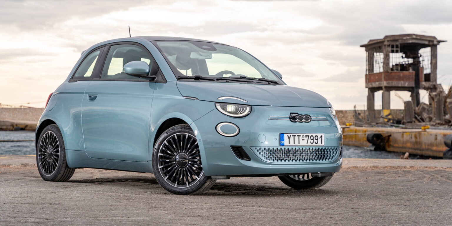 Fiat 500e запас хода